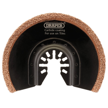 Draper APT511 Oscillating Multi-Tools Carbide Coated Cutting Blade, 88mm - Code: 70470 - Pack Qty 1