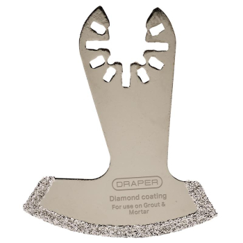 Draper APT513 Oscillating Multi-Tool Diamond Coated Cutting Blade, 52mm - Code: 70473 - Pack Qty 1