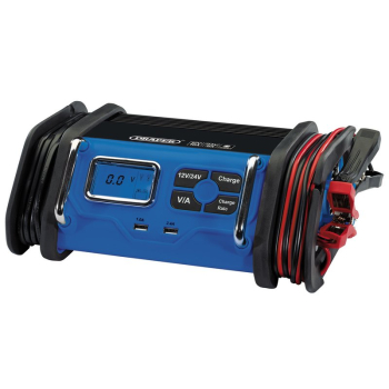 Draper BCMC18 12/24V Battery Charger, 8 - 16A - Code: 70548 - Pack Qty 1