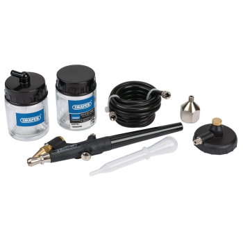 Draper DAT-ABK6 Air Brush Kit (7 Piece) - Code: 70831 - Pack Qty 1