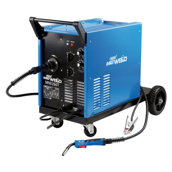 Draper MW260T Gas/Gasless MIG Welder, 250A - Code: 71094 - Pack Qty 1