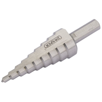 Draper PTASDB Step Drill Bit, 4 - 20mm - Code: 71220 - Pack Qty 1