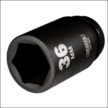 Draper 419D-MM Draper Hi-TORQ® Deep Impact Socket, 3/4 inch  Sq. Dr., 36mm - Code: 71940 - Pack Qty 1