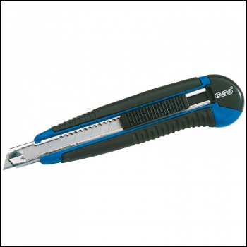Draper 3600A Retractable Knife with 12 Segment Blade, 9mm - Code: 72145 - Pack Qty 1