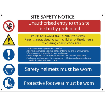Draper SS58 Site Safety - Discontinued - Code: 73019 - Pack Qty 1