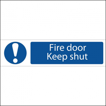 Draper SS61 Fire Door Keep Shut - Code: 73104 - Pack Qty 1