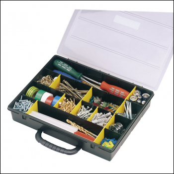 Draper QC21 4 to 21 Compartment Plastic Organiser - Code: 73507 - Pack Qty 1