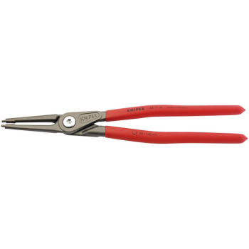 Draper 48 11 J4 SB KNIPEX 48 11 J4 SB Precision Circlip Pliers for internal circlips in bore holes with non-slip plastic coating grey atramentized, 320mm - Code: 75081 - Pack Qty 1