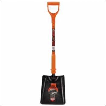 Draper INS/SMS Draper Expert Fully Insulated Contractors Square Mouth Shovel - Code: 75168 - Pack Qty 1