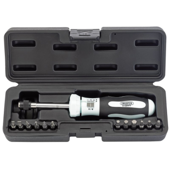 Draper 995TS-1 Draper Expert Torque Screwdriver Kit, 1 - 5Nm - Code: 75170 - Pack Qty 1