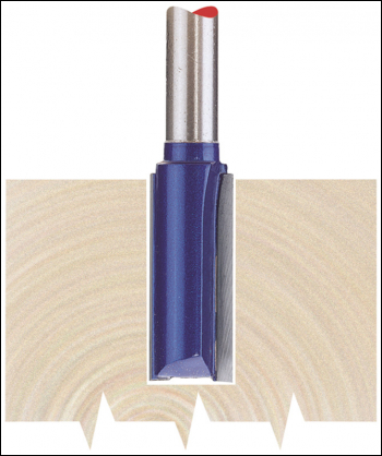 Draper RB4 TCT Router Bit, 1/4 inch  Straight, 10 x 25mm - Code: 75333 - Pack Qty 1