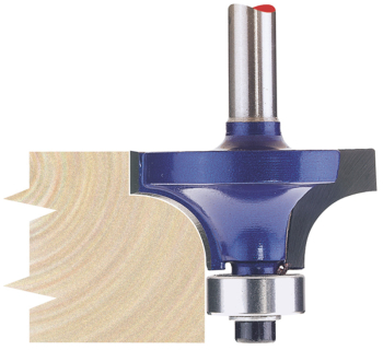 Draper RB13 TCT Router Bit, 1/4 inch  Rounding, 32 x 9mm Radius - Code: 75342 - Pack Qty 1