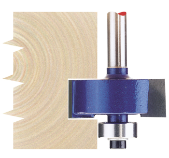 Draper RB15 TCT Router Bit, 1/4 inch  Rebate, 32 x 12mm - Code: 75344 - Pack Qty 1