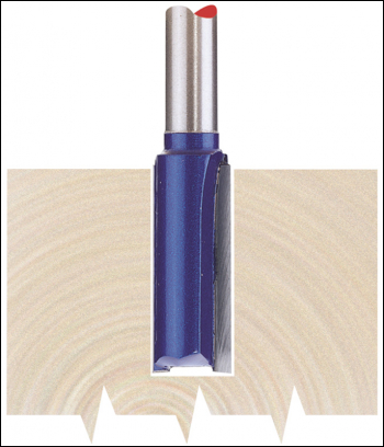 Draper RB22 TCT Router Bit, 1/2 inch  Straight, 19 x 25mm - Code: 75351 - Pack Qty 1