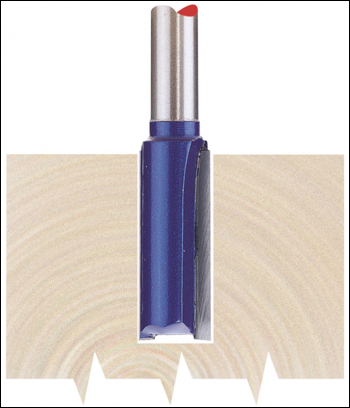 Draper RB22 TCT Router Bit, 1/2 inch  Straight, 19 x 25mm - Code: 75351 - Pack Qty 1