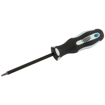 Draper 995SQ Draper Expert Square Recess Soft Grip Security Screwdriver, S1 x 100mm - Code: 75365 - Pack Qty 1