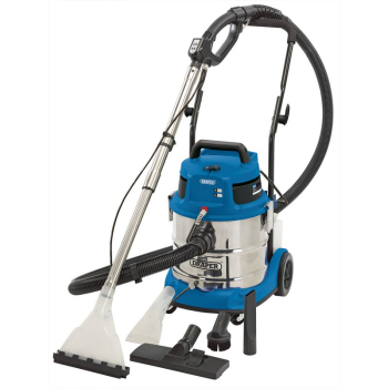 Draper SWD1500 3 in 1 Wet and Dry Shampoo/Vacuum Cleaner, 20L, 1500W - Code: 75442 - Pack Qty 1
