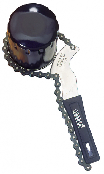 Draper 233 Chain Oil Filter Wrench, 100mm - Code: 77584 - Pack Qty 1