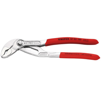 Draper 87 03 180 KNIPEX 87 03 180 Cobra® High-Tech Water Pump Pliers, 180mm - Code: 77903 - Pack Qty 1