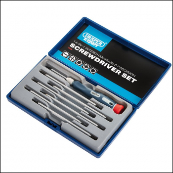 Draper PSS14R 14 in 1 Reversible Precision Screwdriver Set - Code: 78925 - Pack Qty 1
