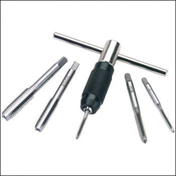 Draper 4523MM/A Metric Tap and Holder Set (6 Piece) - Code: 79202 - Pack Qty 1