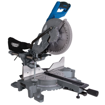 Draper SMS255E Draper Expert 230V Double Bevel Sliding Compound Mitre Saw, 255mm, 2000W - Code: 79899 - Pack Qty 1