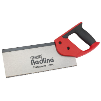 Draper RL-TS/SG Draper Redline® Soft Grip Hardpoint Tenon Saw 10tpi, 250mm - Discontinued - Code: 80213 - Pack Qty 1