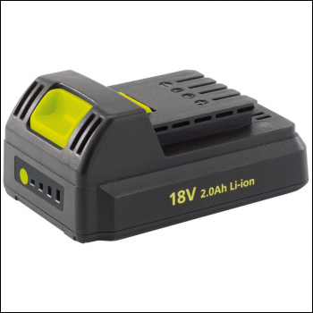 Draper AGP21LI 18V Li-ion Battery Pack, 2Ah - Code: 80628 - Pack Qty 1
