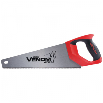 Draper VST350 Draper Venom® Second Fix Triple Ground Tool Box Saw, 350mm, 11tpi/12ppi - Code: 80878 - Pack Qty 1