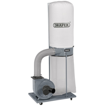 Draper DE1500 Portable Dust/Chip Extractor, 153L, 1500W - Code: 80946 - Pack Qty 1