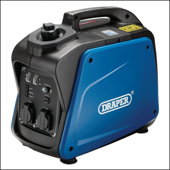 Draper DGI2000 Petrol Inverter Generator, 1700W - Code: 80956 - Pack Qty 1