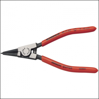 Draper 46 11 A0 SBE Knipex 46 11 A0 SBE A0 Straight External Circlip Pliers, 3 - 10mm - Code: 81022 - Pack Qty 1