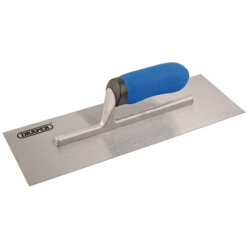 Draper PLTSGW Soft Grip Plastering Trowel, 120 x 350mm - Code: 81243 - Pack Qty 1
