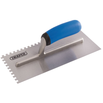 Draper ASTSGW Soft Grip Adhesive Spreading Trowel, 120 x 280mm - Code: 81256 - Pack Qty 1