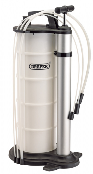 Draper MFE9L Manual Fluid Extractor, 9L - Code: 81315 - Pack Qty 1