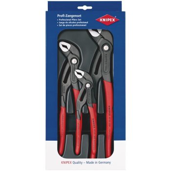 Draper 00 20 09 V02 KNIPEX 00 20 09 V02 Cobra® Set, 3 Parts - Code: 81572 - Pack Qty 1