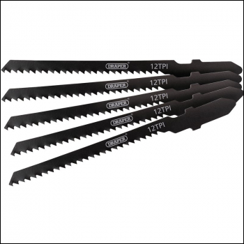 Draper DT119BO DT119BO Jigsaw Blades, 83mm (5 Piece) - Code: 81723 - Pack Qty 1