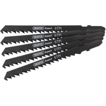 Draper DT144DP Draper Expert Jigsaw Blade Set, 100mm (5 Piece) - Code: 81726 - Pack Qty 1