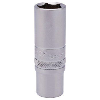 Draper BT-MM/MS Draper Expert 6 Point Deep Socket, 1/4 inch  Sq. Dr., 12mm - Code: 82142 - Pack Qty 1