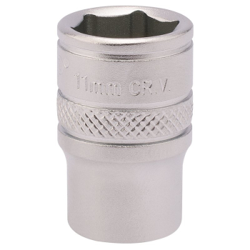 Draper B-MM/MS Draper Expert Socket, 1/4 inch  Sq. Dr., 11mm - Code: 82144 - Pack Qty 1