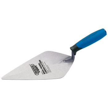 Draper BTSS/SGW Draper Expert Soft Grip Stainless Steel London Pattern Brick Trowel, 275mm - Code: 82148 - Pack Qty 1
