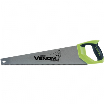 Draper VSD500 Draper Venom® First Fix Double Ground Handsaw, 500mm, 7tpi/8ppi - Code: 82194 - Pack Qty 1