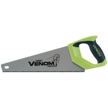Draper VSD350 Draper Venom® First Fix Double Ground Tool Box Saw, 350mm, 7tpi/8ppi - Code: 82198 - Pack Qty 1