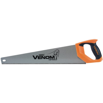 Draper VST500 Draper Venom® First Fix Triple Ground Handsaw, 500mm, 7tpi/8ppi - Code: 82201 - Pack Qty 1