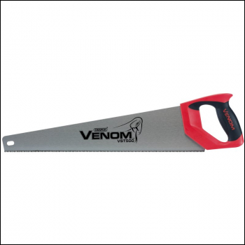 Draper VST500 Draper Venom® Second Fix Triple Ground Handsaw, 500mm, 11tpi/12ppi - Code: 82202 - Pack Qty 1