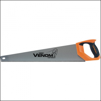 Draper VST550 Draper Venom® First Fix Triple Ground Handsaw, 550mm, 7tpi/8ppi - Code: 82203 - Pack Qty 1