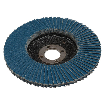 Draper FDZ100 Zirconium Oxide Flap Disc, 100 x 16mm, 80 Grit - Code: 82354 - Pack Qty 1