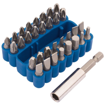 Draper MBH33/B Screwdriver and Magnetic Bit Holder Set (33 Piece) - Code: 82386 - Pack Qty 1