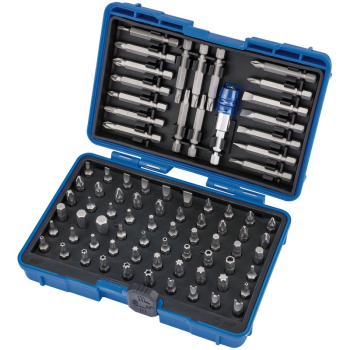 Draper MBH80 Screwdriver and Bit Holder Set (80 Piece) - Code: 82396 - Pack Qty 1