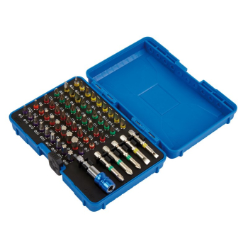 Draper CMBH60 Draper Expert Coloured Screwdriver Bit Set (60 Piece) - Code: 82405 - Pack Qty 1